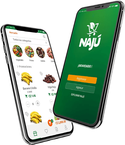 NAJU consumer marketplace app